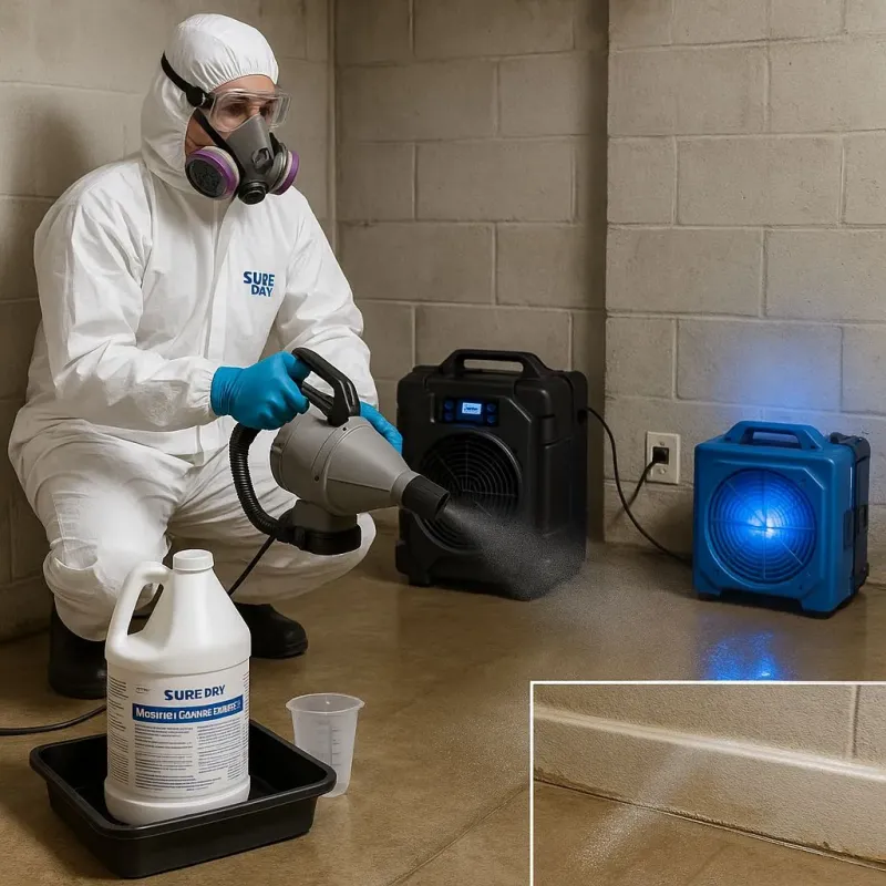 Sanitization and Odor Removal process in Dalton, GA